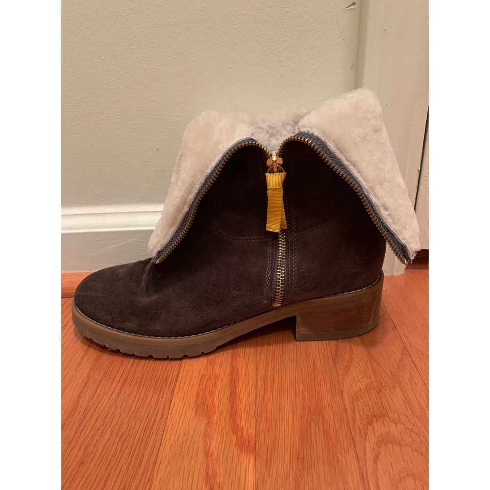 Boden Sherpa Fold Over Boot Size 39 (8)